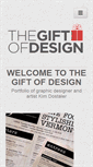 Mobile Screenshot of giftofdesign.net